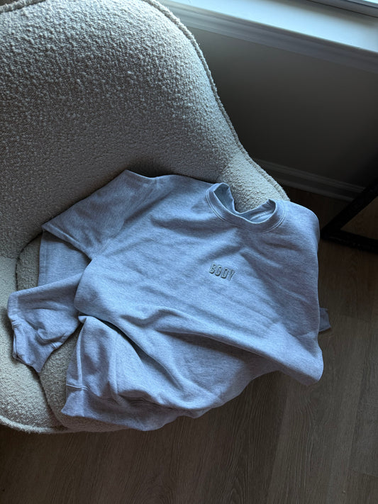 “BODY” CREWNECK