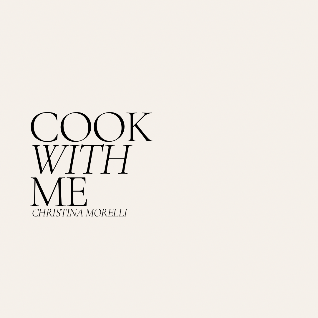 COOK WITH ME